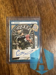 2021 Gypsy Queen Blue On Card Auto #GQA-EJ Eloy Jimenez 93/99